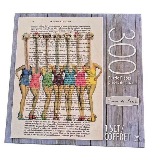 coco de paris Other - Ostriches in Vintage Bathing Suits Coco De Paris 300 Piece Jigsaw Puzzle NIB NEW